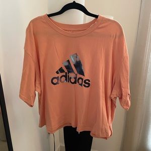 NWOT Adidas cropped tee 3x